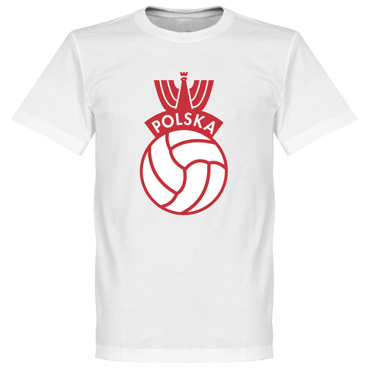Poland Vintage Crest T-shirt - White