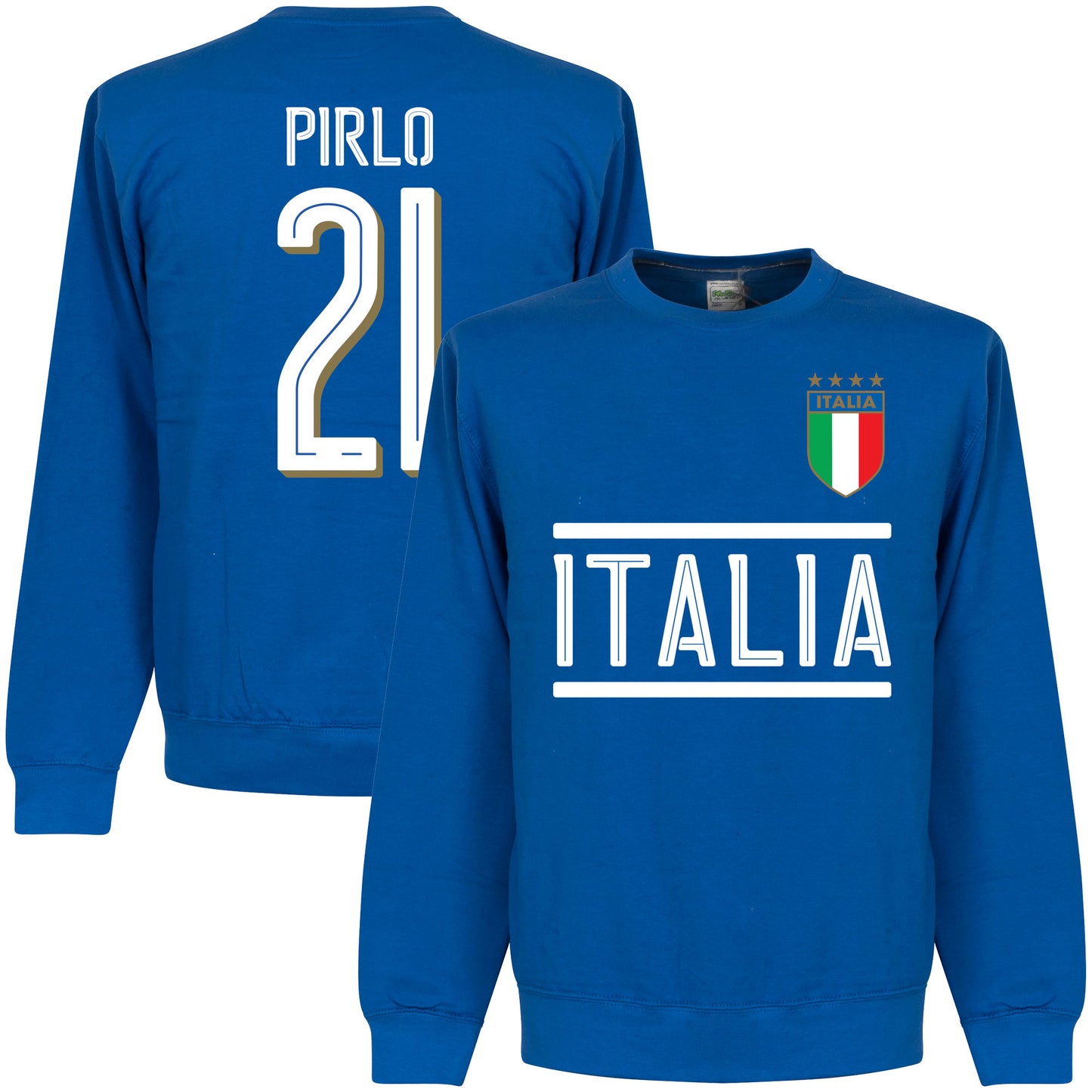 Italy Pirlo Team Sweatshirt - Royal