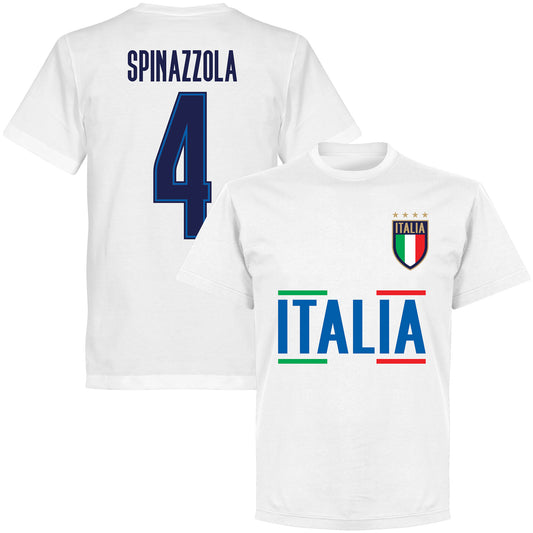 Italy Spinazolla 4 Team KIDS T-shirt - White