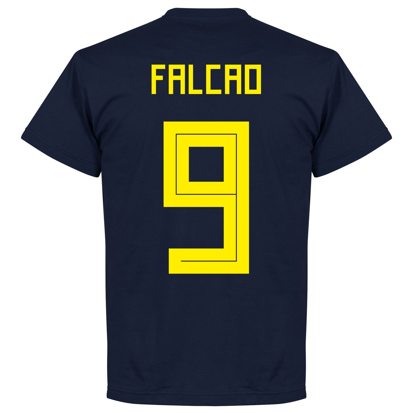 Colombia Falcao 9 Team T-Shirt - Navy