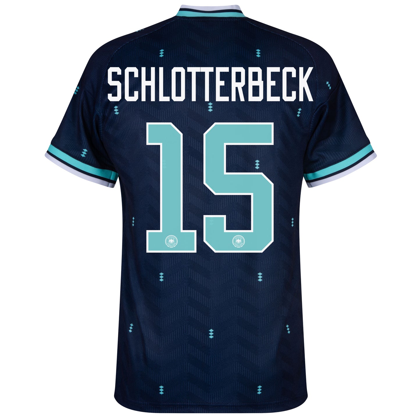 adidas Germany Away Schlotterbeck 15 Shirt 2026-2027 (Official Printing)