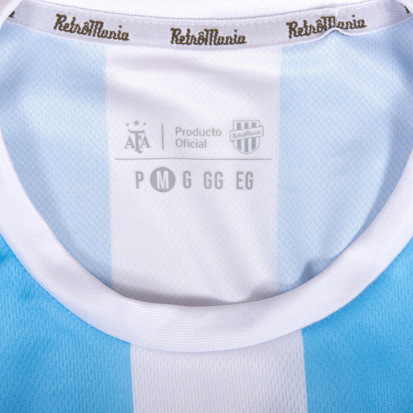 Argentina Home Retro Maradona 10 Shirt 1986 (Retro Flock Printing)