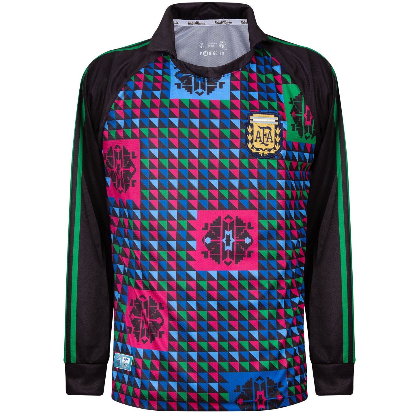 Argentina Retro No.12 GK Shirt 1990
