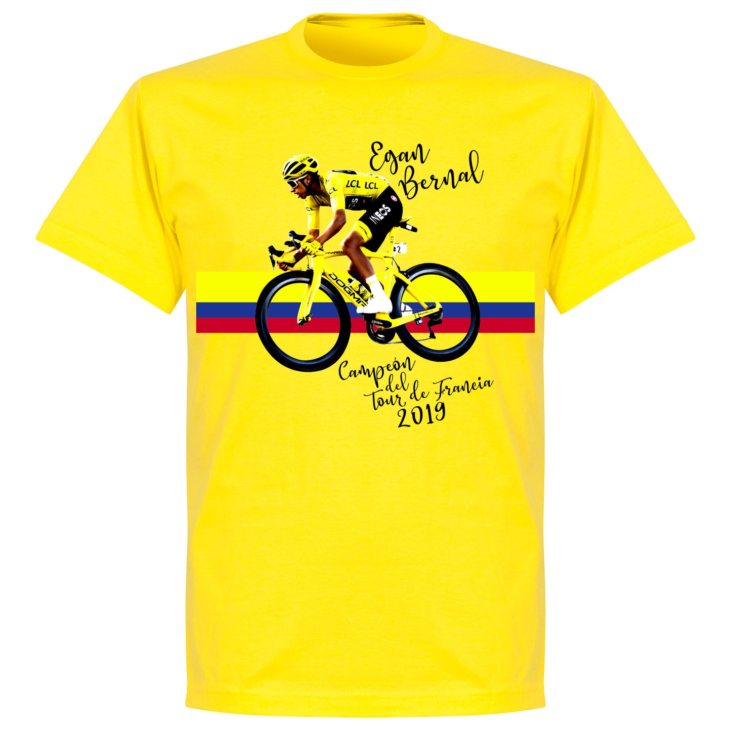 Egan Bernal T-Shirt - Yellow