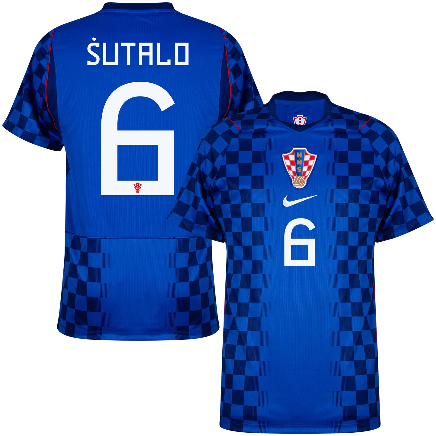 Nike Croatia Away Sutalo 6 Shirt 2026 (Official Printing)