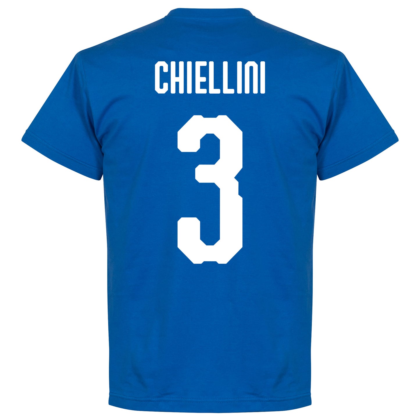 Italy Team Chiellini 3 T-shirt - Royal