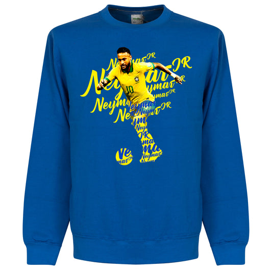 Neymar Script Sweatshirt - Royal