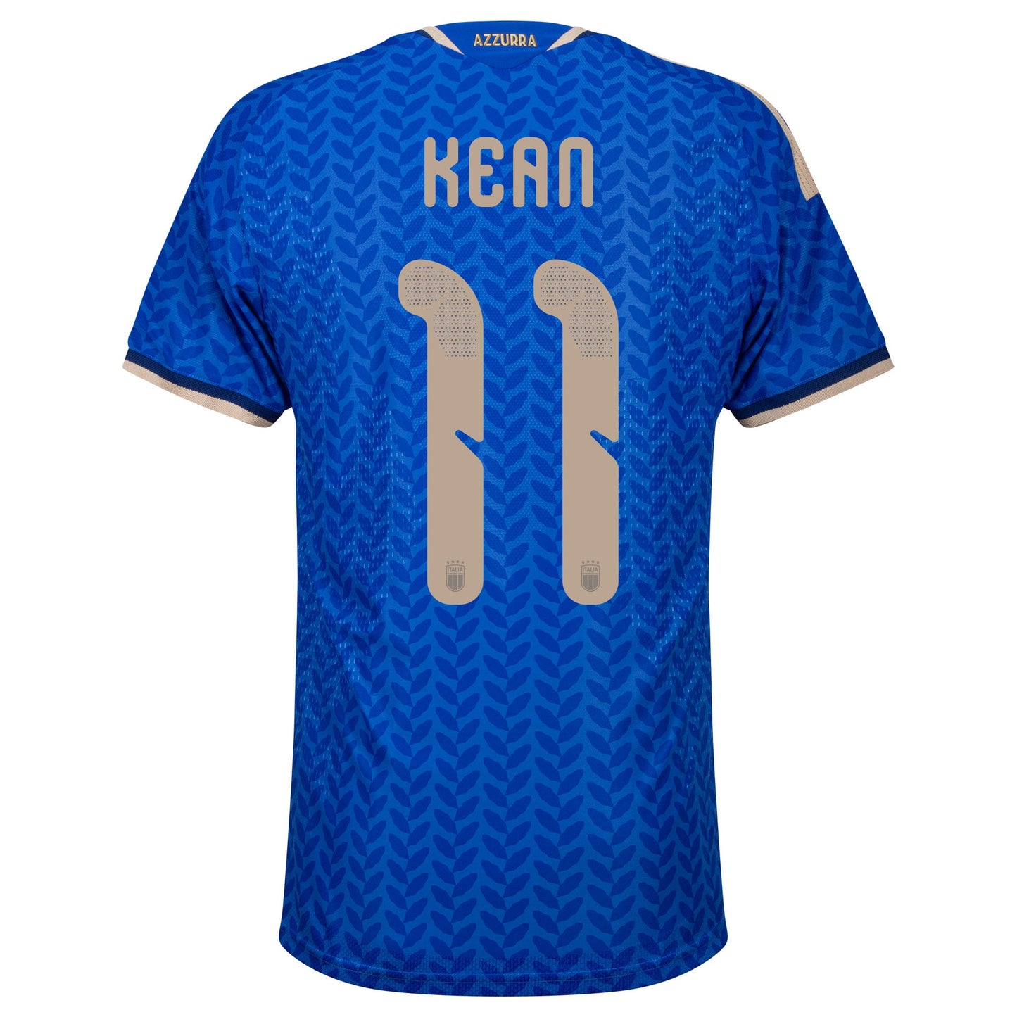 adidas Italy Authentic Home Kean 11 Shirt 2026-2027 (Official Printing)