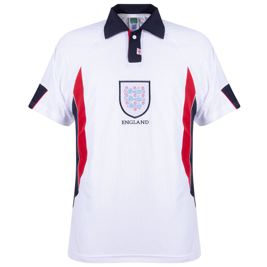 Score Draw England Home Retro Shirt World Cup Finals 1998