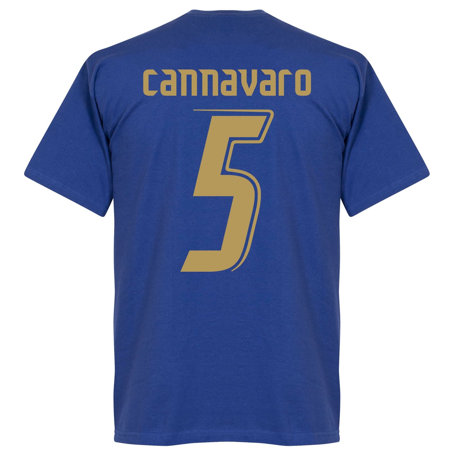 2006 Italy Cannavaro T-shirt - Royal