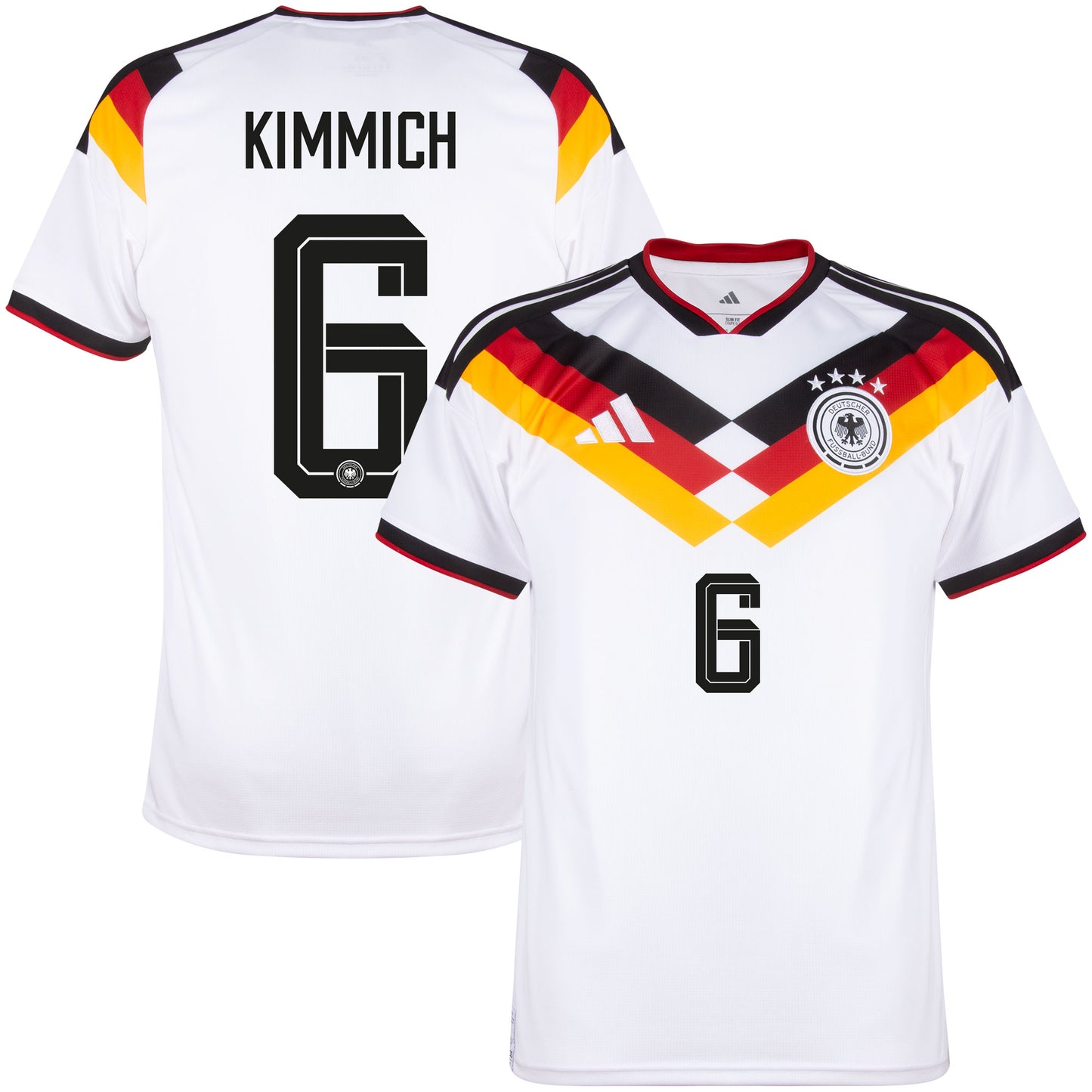 adidas Germany Home Kimmich 6 Shirt 2026-2027 (Official Printing)
