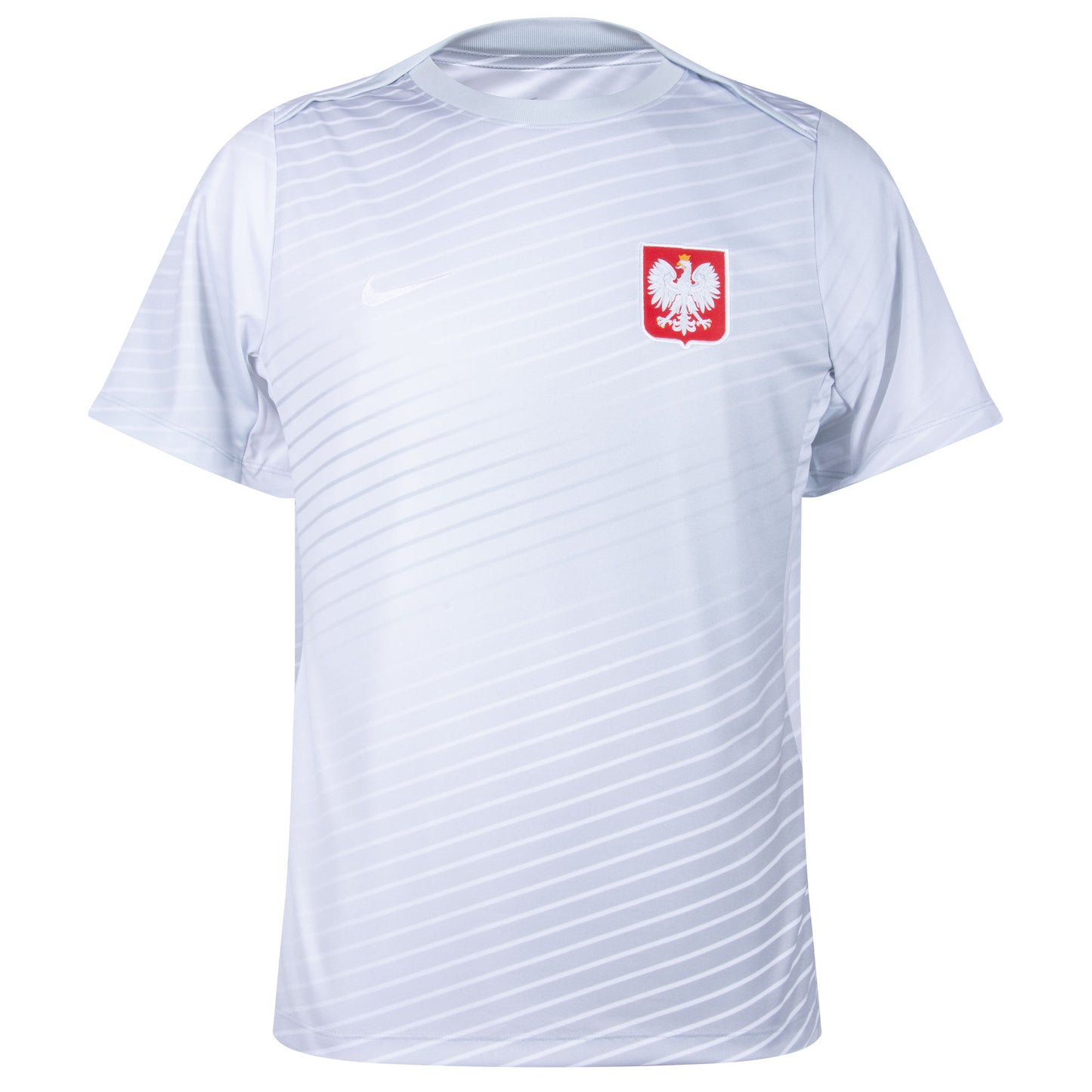 Nike Poland GX ACDPR SS Pre-Match Top - Grey/Silver - 2024-2025