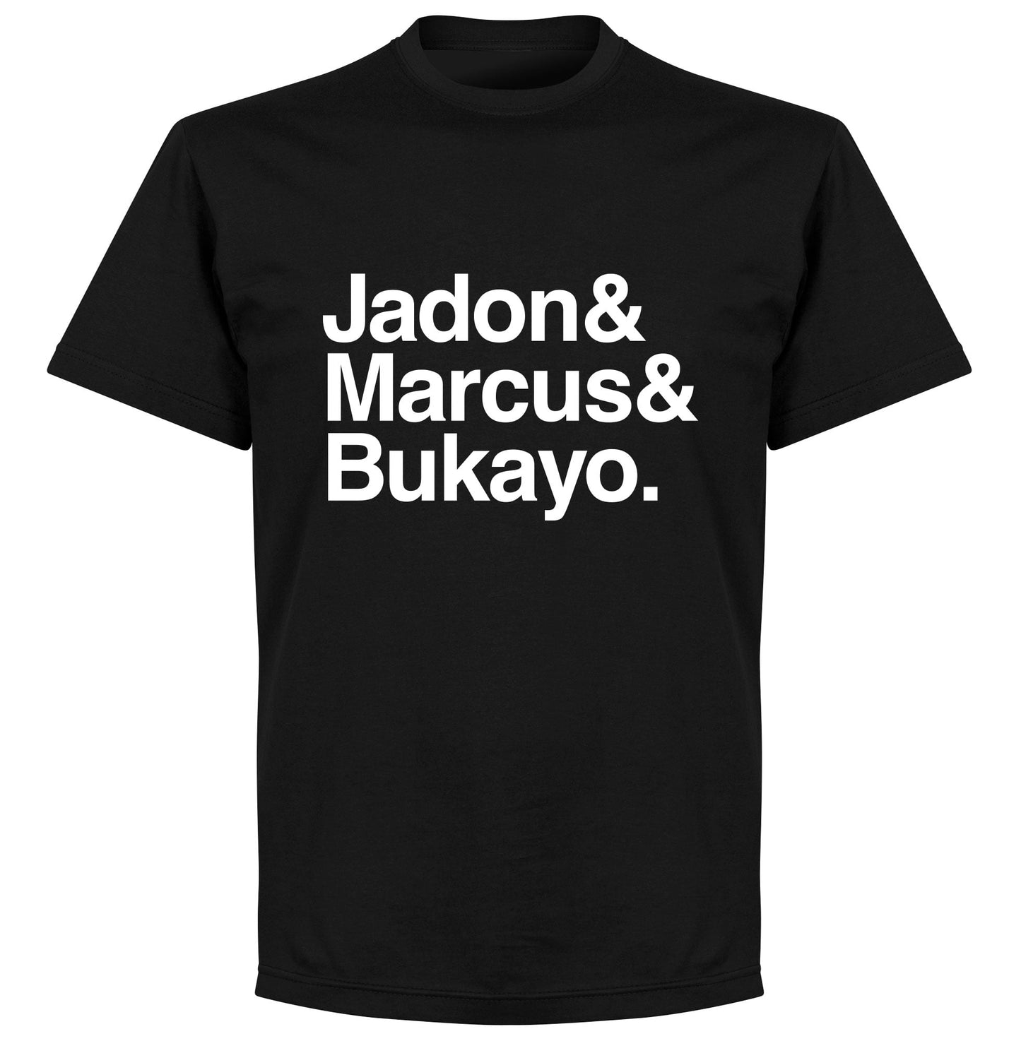 Jadon, Marcus & Bukayo KIDS T-shirt - Black