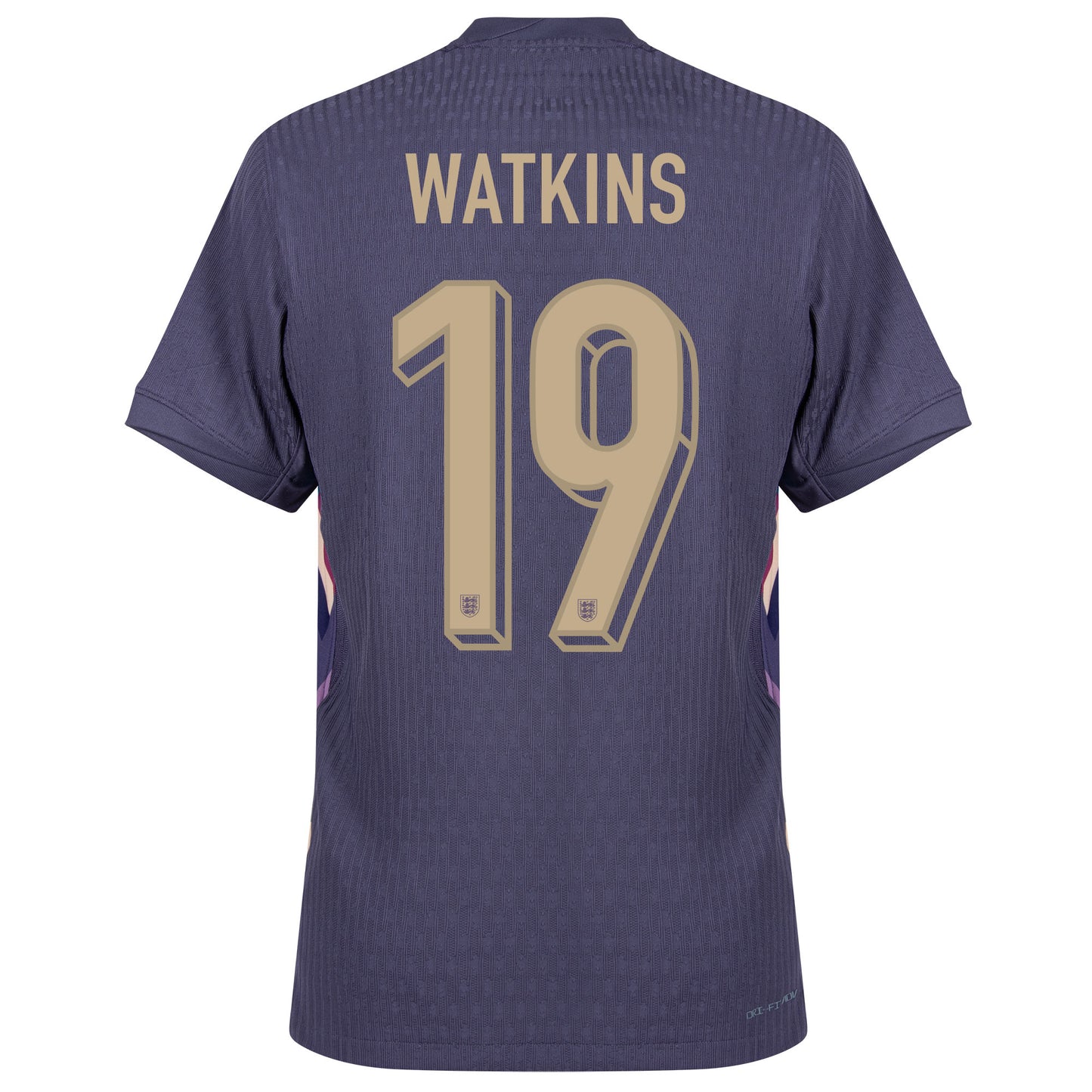 Nike England Dri-Fit ADV Match Away Watkins 19 Shirt 2024-2025 (Official Printing)