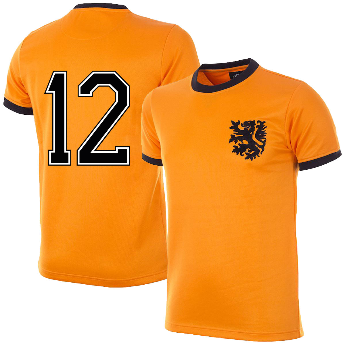 Copa Holland Home No.12 Retro Shirt World Cup 1978 (Retro Flock Printing)
