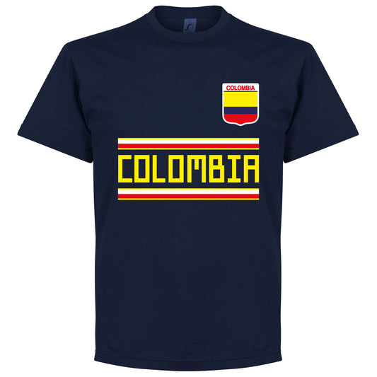 Colombia Team T-Shirt - Navy