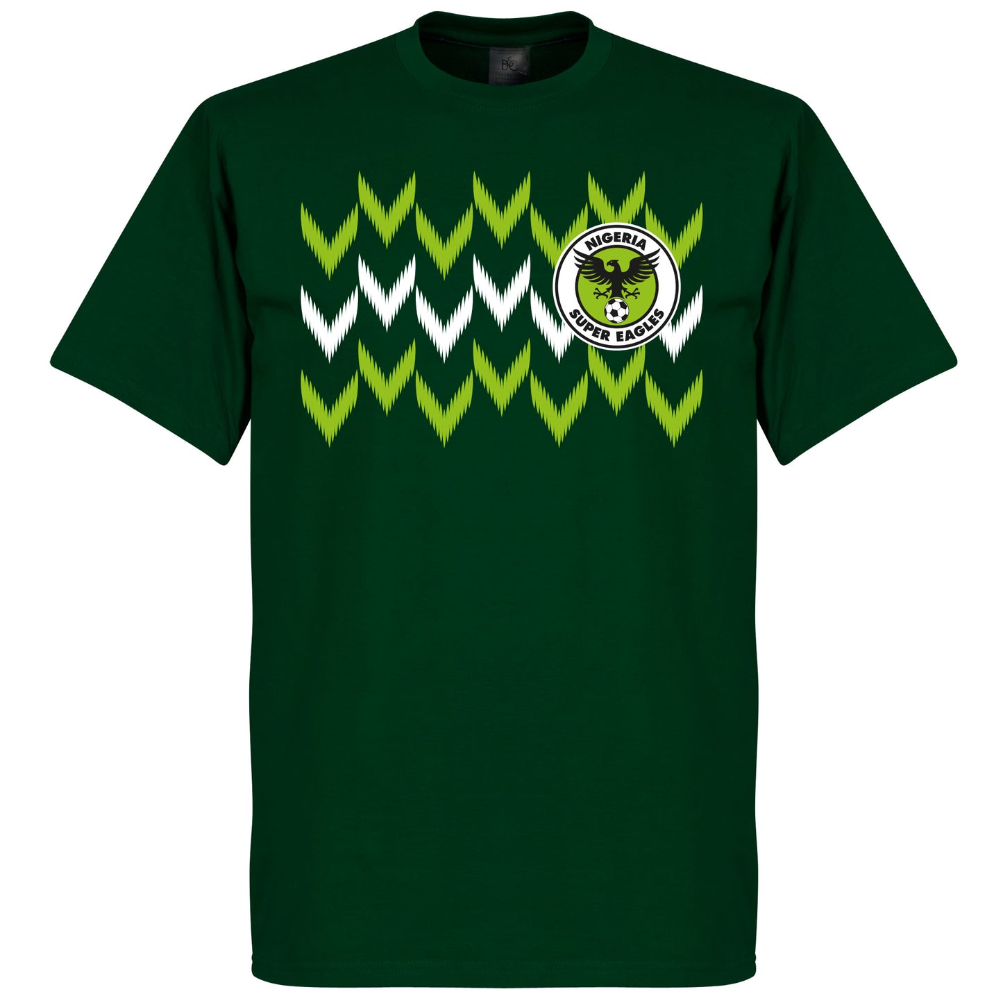 Nigeria 2018 Pattern T-Shirt - Bottle Green