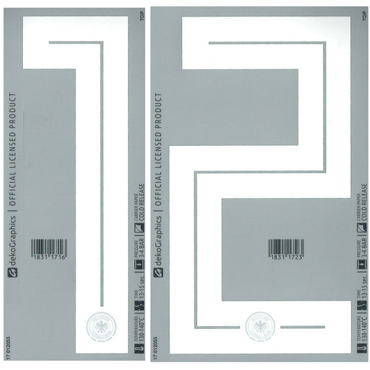 18-19 Germany Away Back Number (260mm)