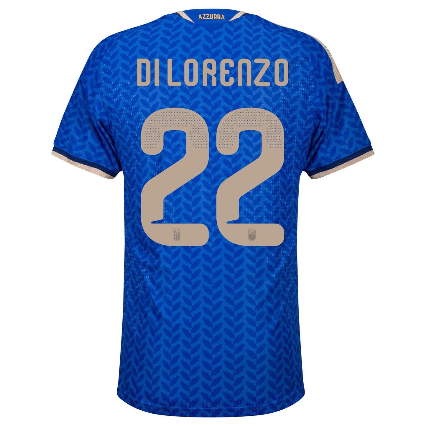 adidas Italy Authentic Home Di Lorenzo 22 Shirt 2026-2027 (Official Printing)