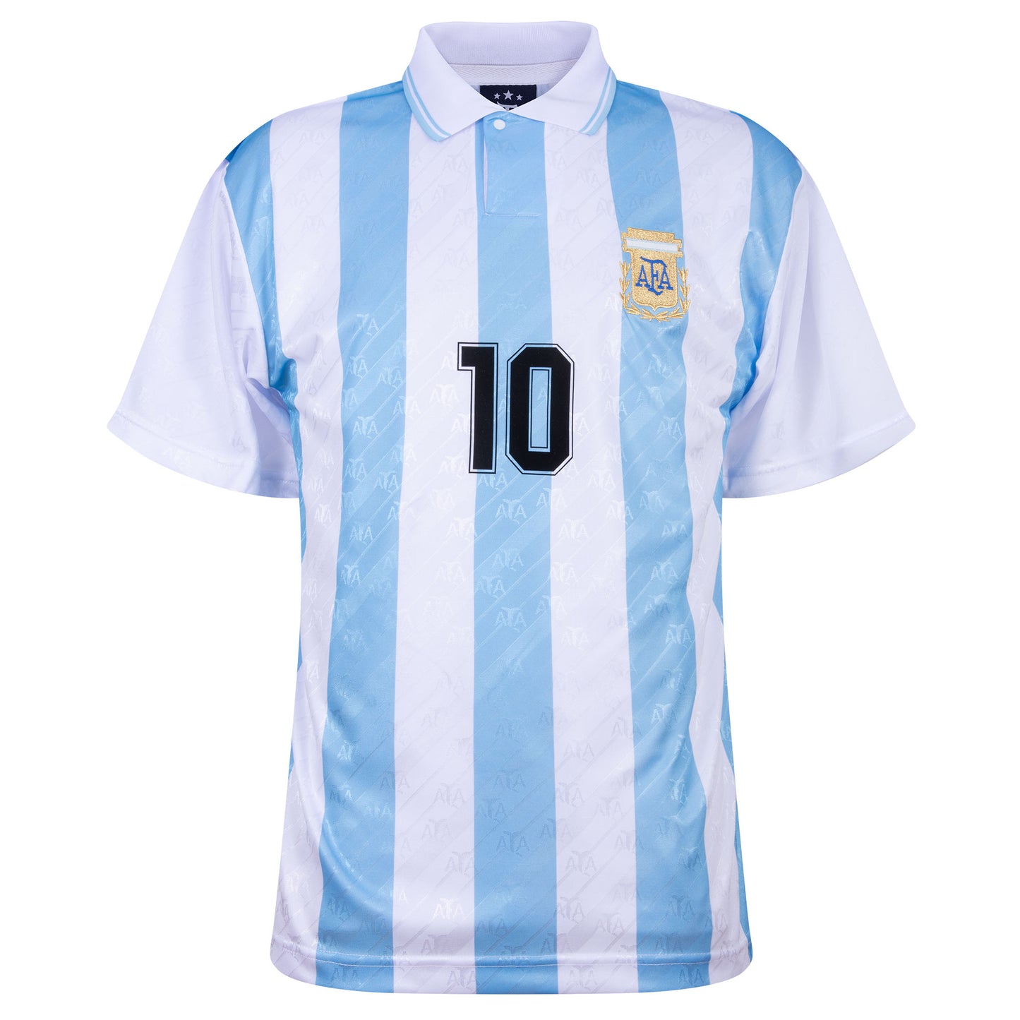 Score Draw Argentina Home Retro Maradona 10 Shirt 1994