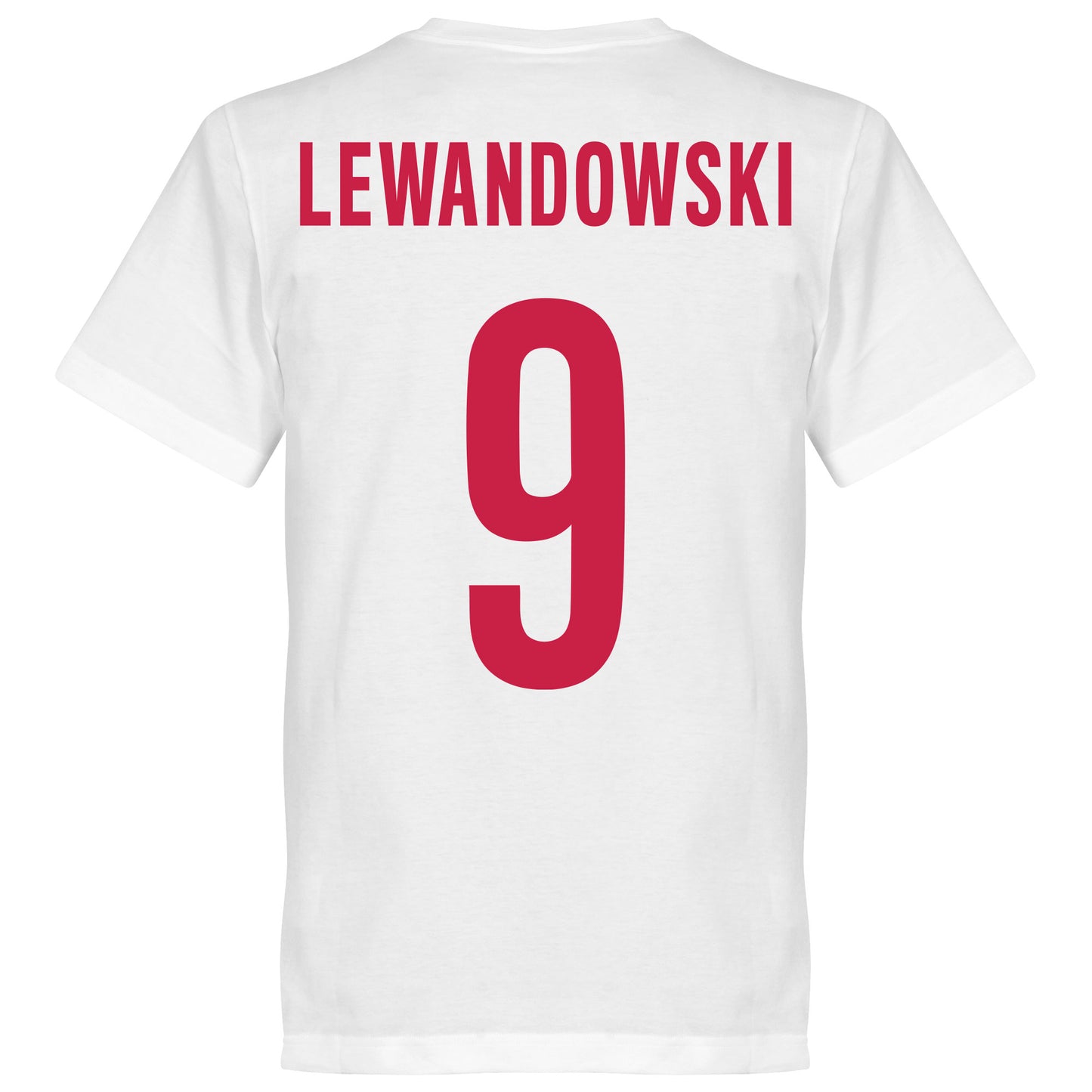 Poland Lewandowski 9 Team KIDS T-Shirt - White
