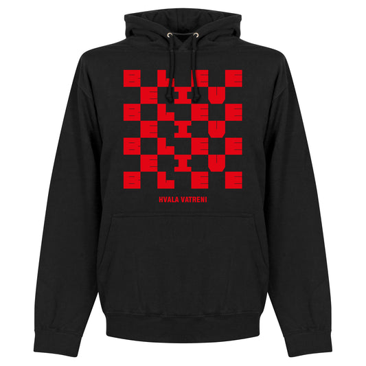 Croatia Hvala Vatreni Homecoming Kids Hoodie - Black