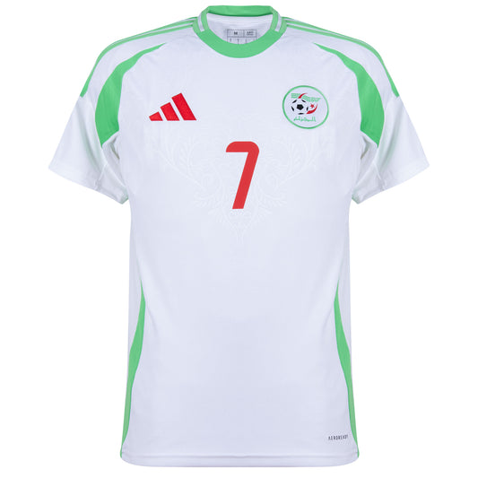 adidas Algeria Home Mahrez 7 Shirt 2024-2025 (Official Printing)