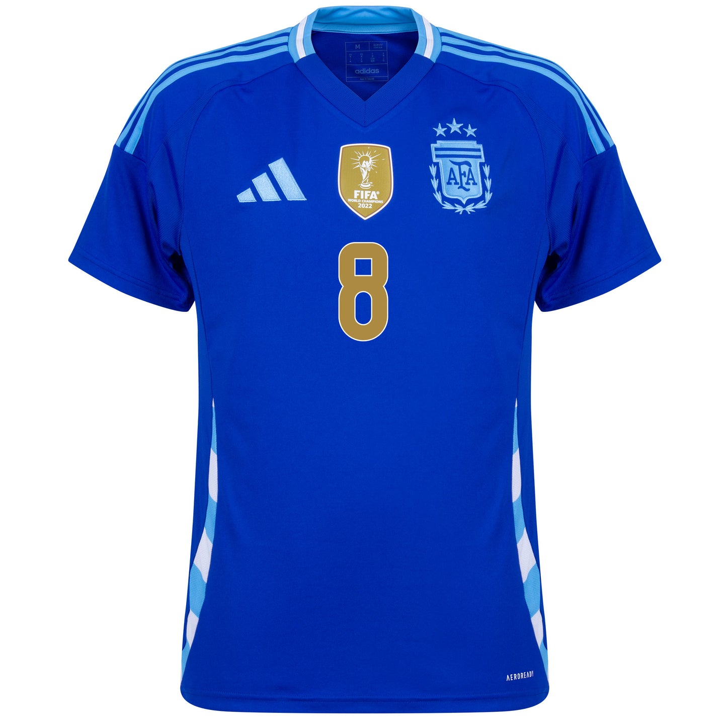 adidas Argentina Away E.Fernandez 8 Shirt 2024-2025 (Official Printing)