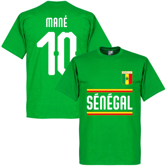 Senegal Mané 10 Team T-Shirt - Green