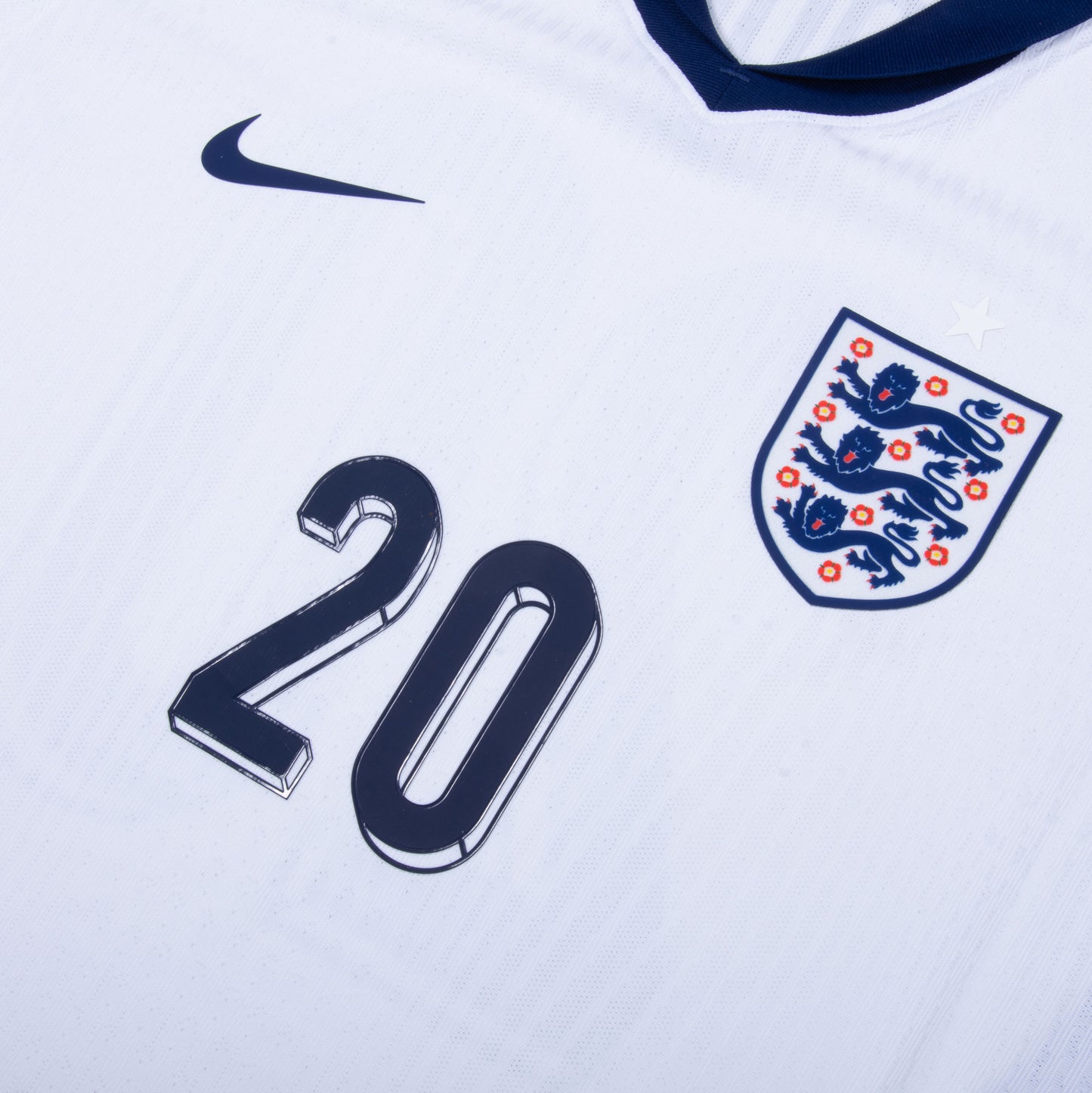 Nike England Dri-Fit ADV Match Home Foden 20 Shirt 2024-2025 (Official Printing)