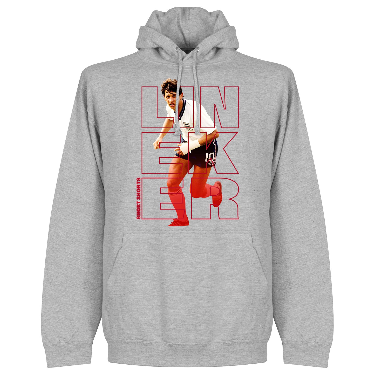 Lineker Short Shorts Hoodie - Grey