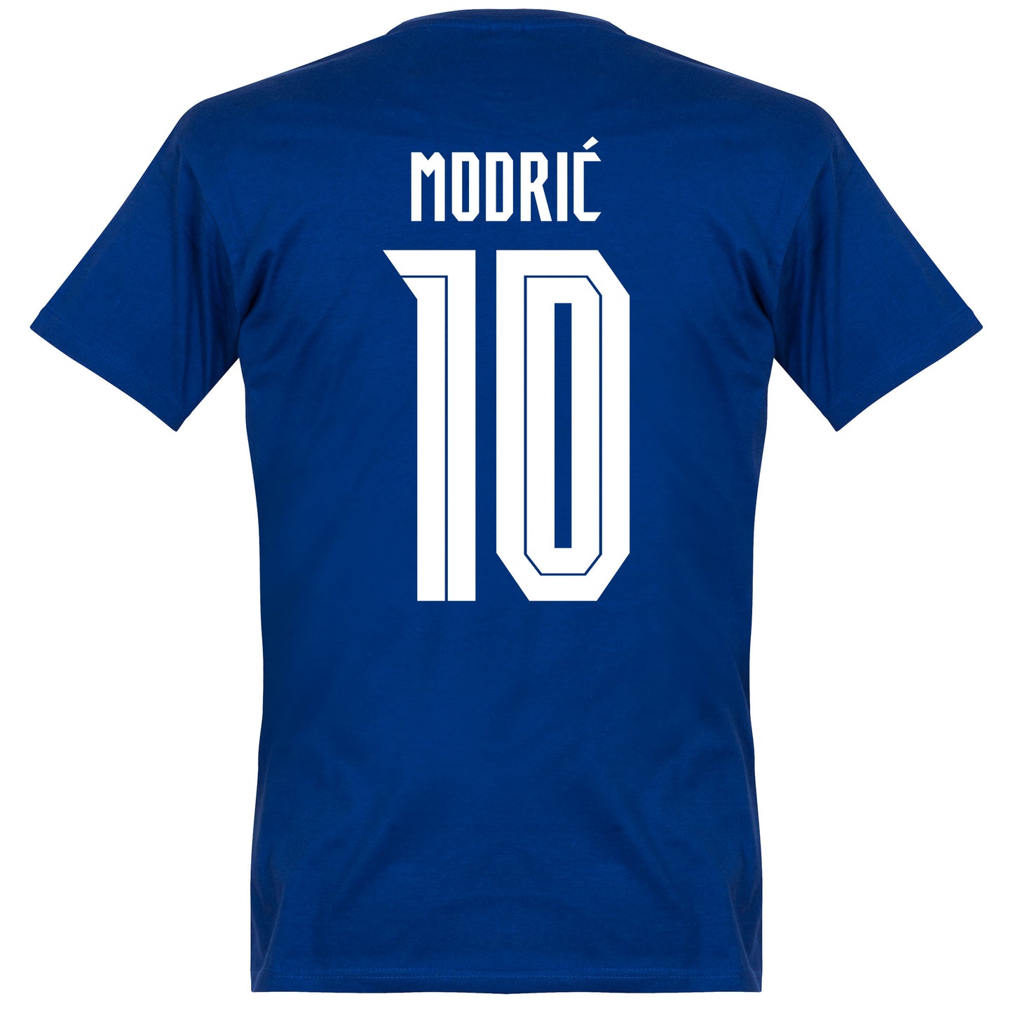 Croatia Modric 10 Team T-shirt - Blue