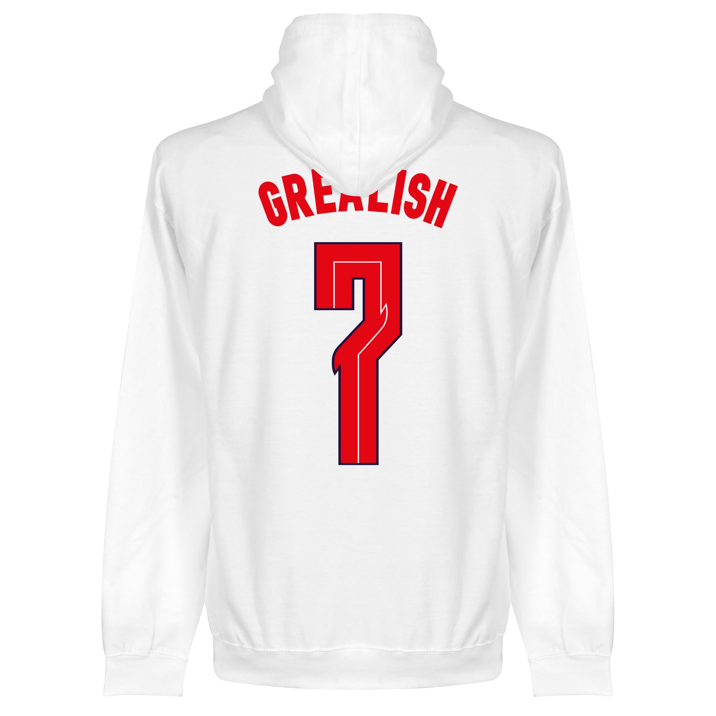 England Grealish 7 Team KIDS Hoodie - White