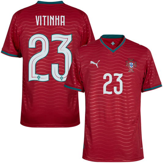 Puma Portugal Home Vitinha 23 Shirt 2026-2027 (Official Printing)