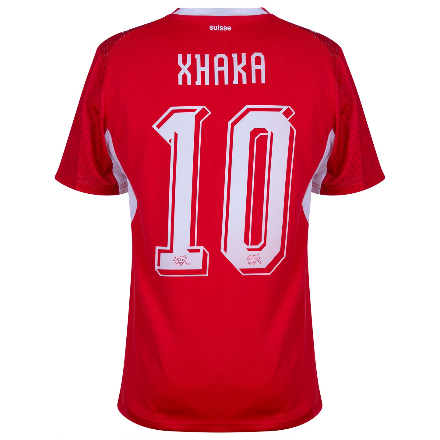 Puma Switzerland Home Xhaka 10 Shirt 2026-2027 (Official Printing)