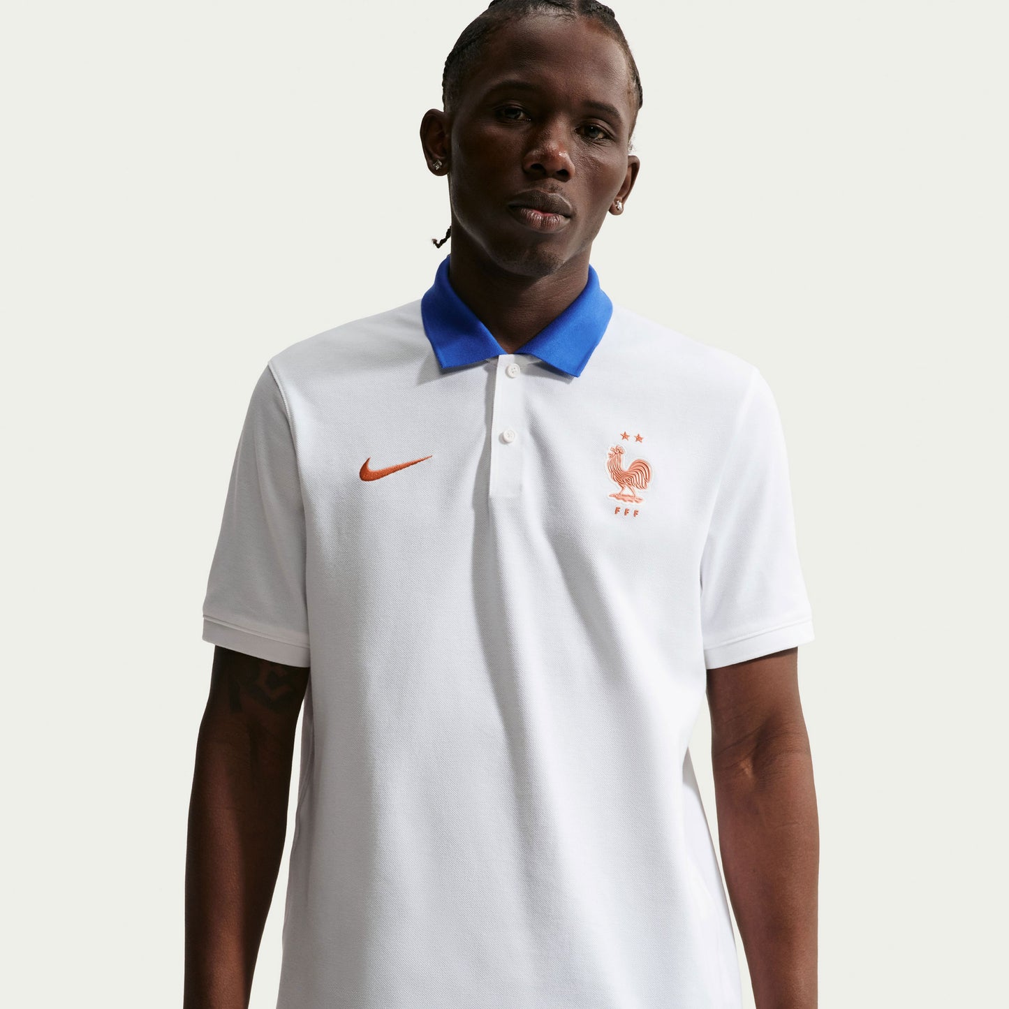 Nike France Dri-Fit The Nike Polo 2.0 - White - 2026-2027