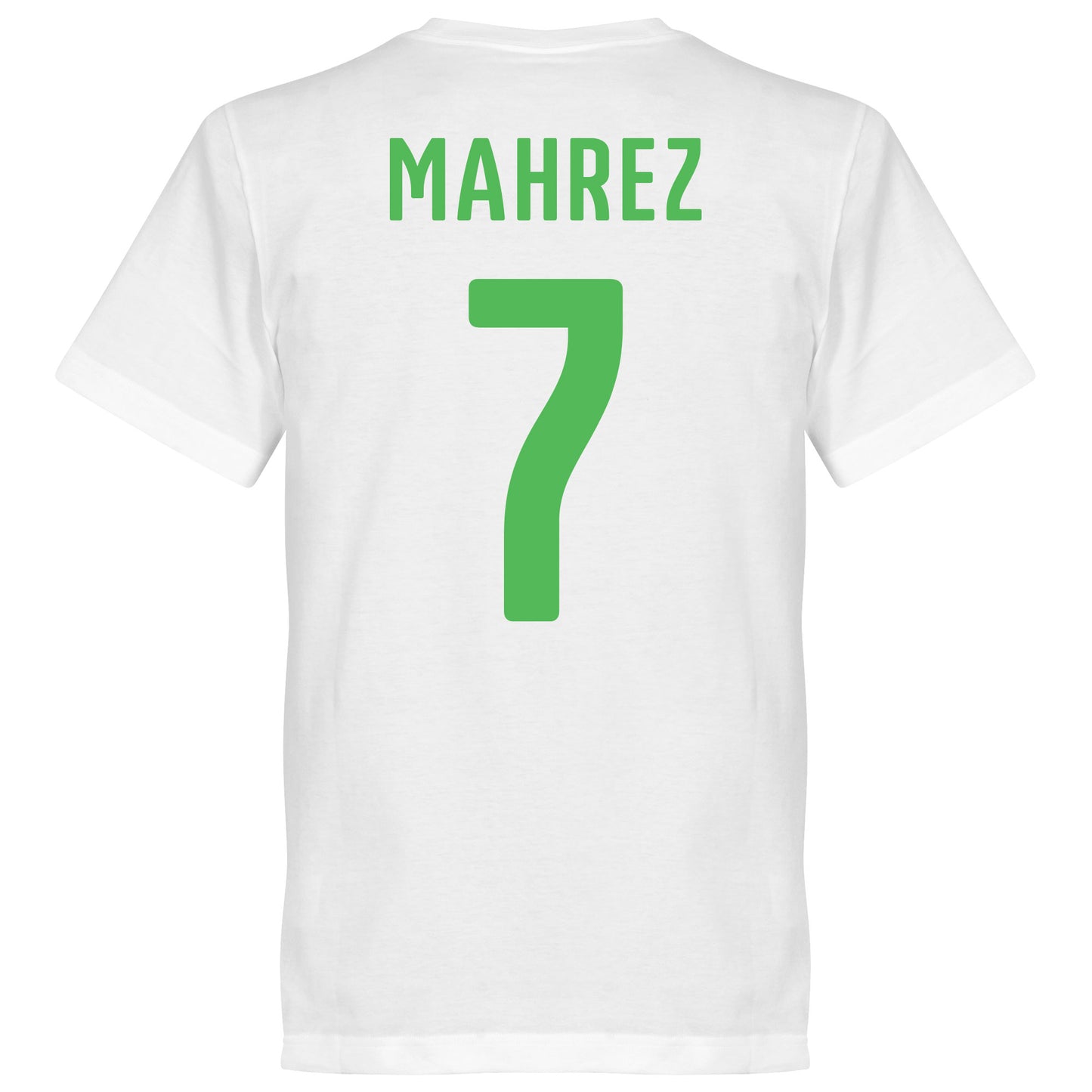 Algeria Crest Mahrez 7 T-shirt - White