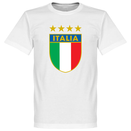 Italia Crest T-shirt - White