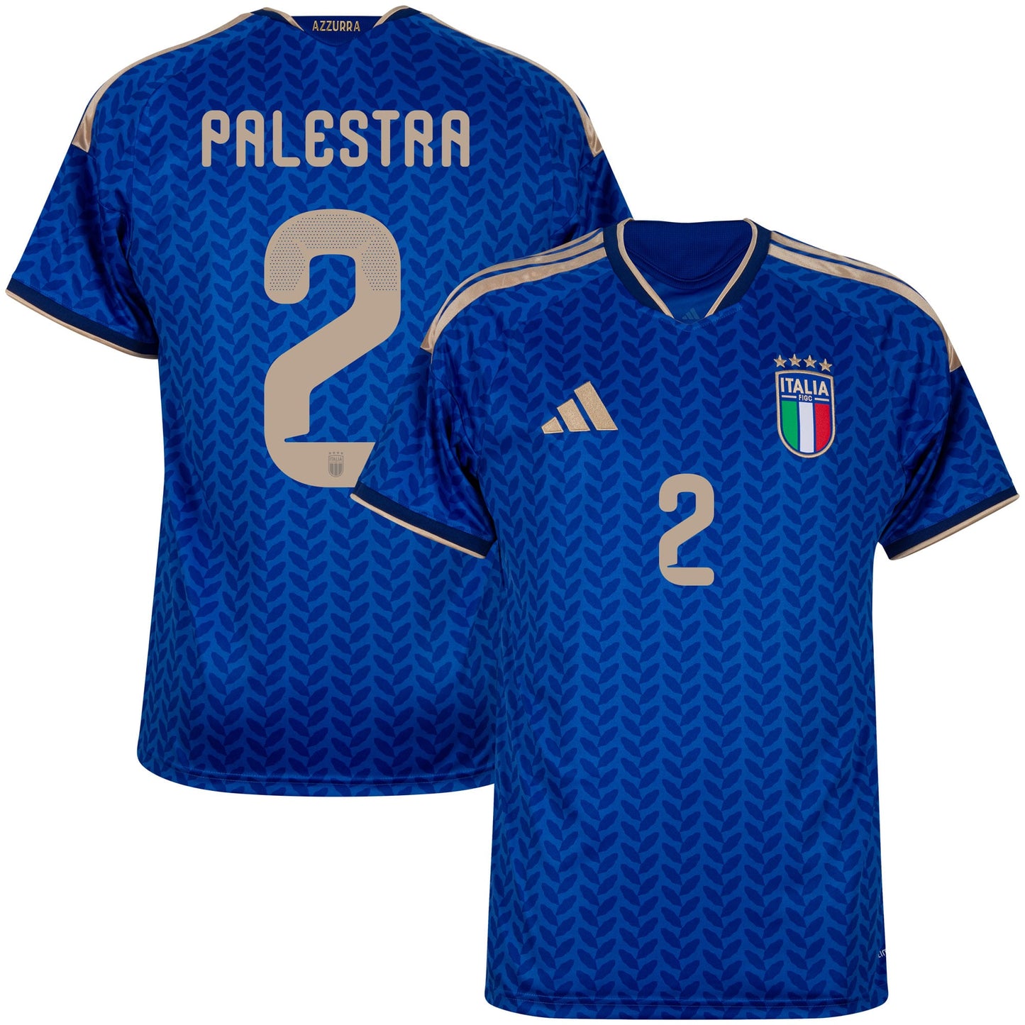 adidas Italy Home Palestra 2 Shirt 2026-2027 (Official Printing)