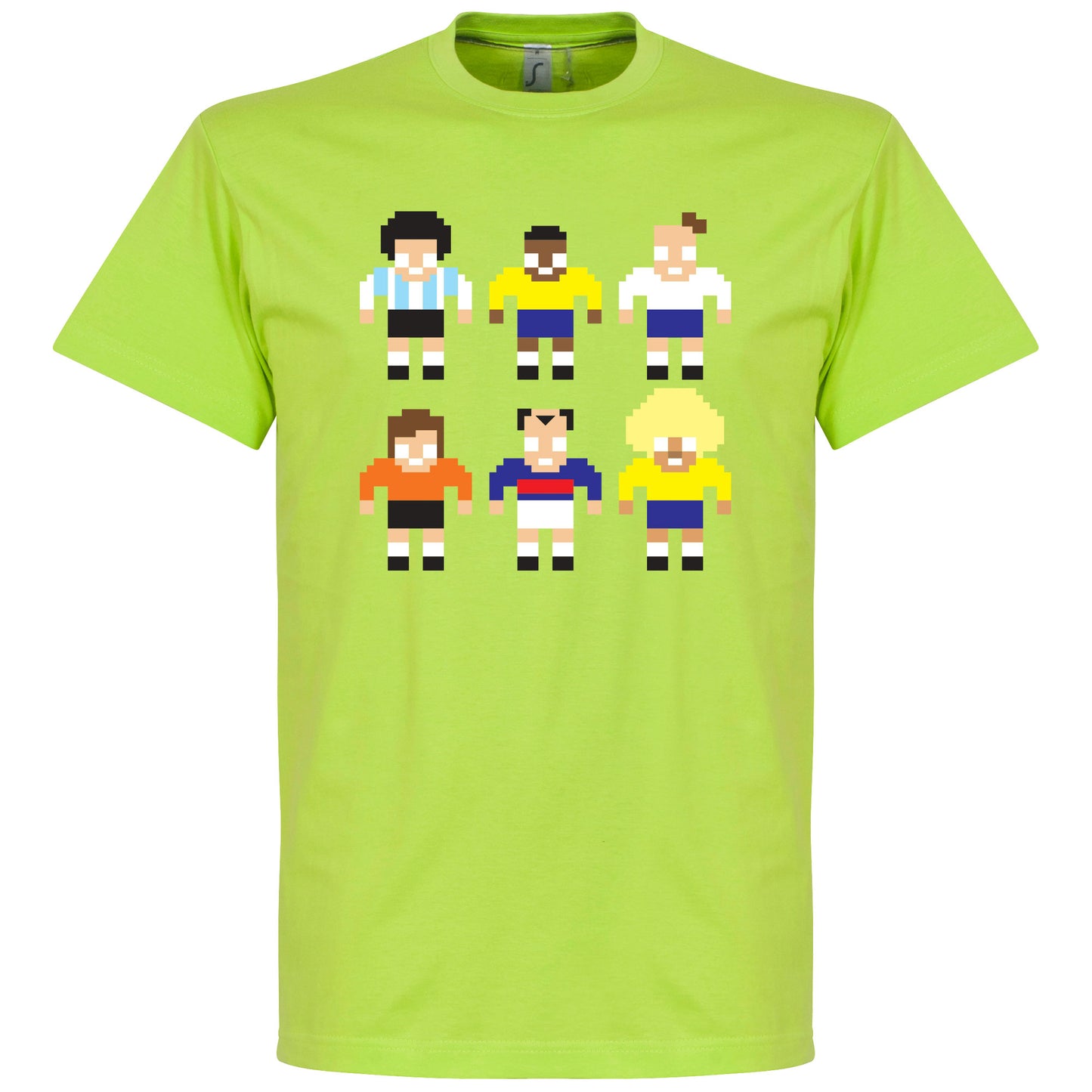 Legend Pixel Players T-shirt - Apple Green