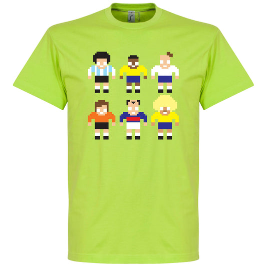 Legend Pixel Players T-shirt - Apple Green