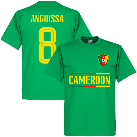 Cameroon Team Anguissa 8 T-shirt - Green