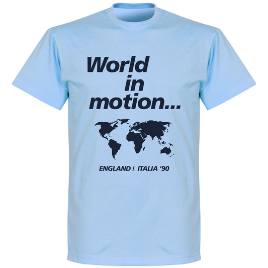 World In Motion T-shirt - Sky Blue