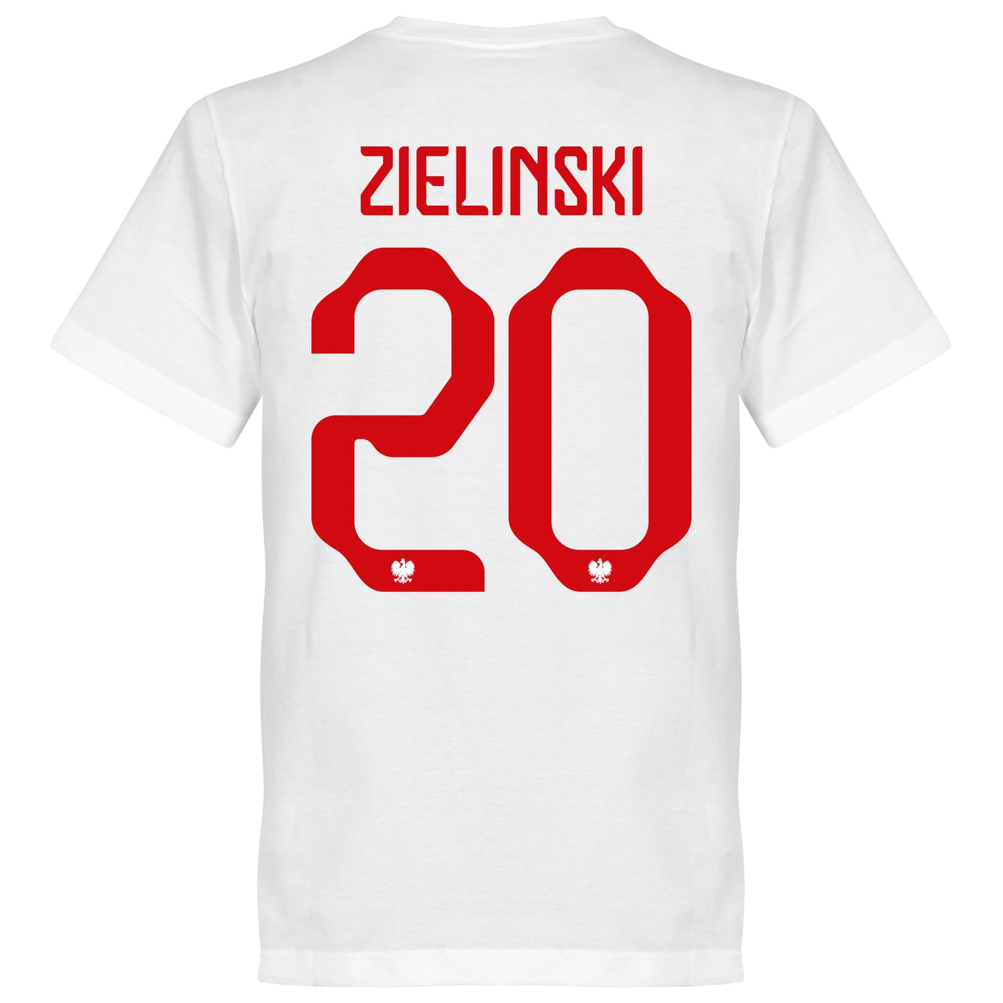 Poland Team Zielinski 20 T-shirt - White