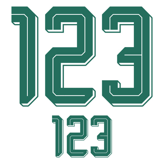 26-27 Hungary Away Adult Player Number Set (254mm/104mm)