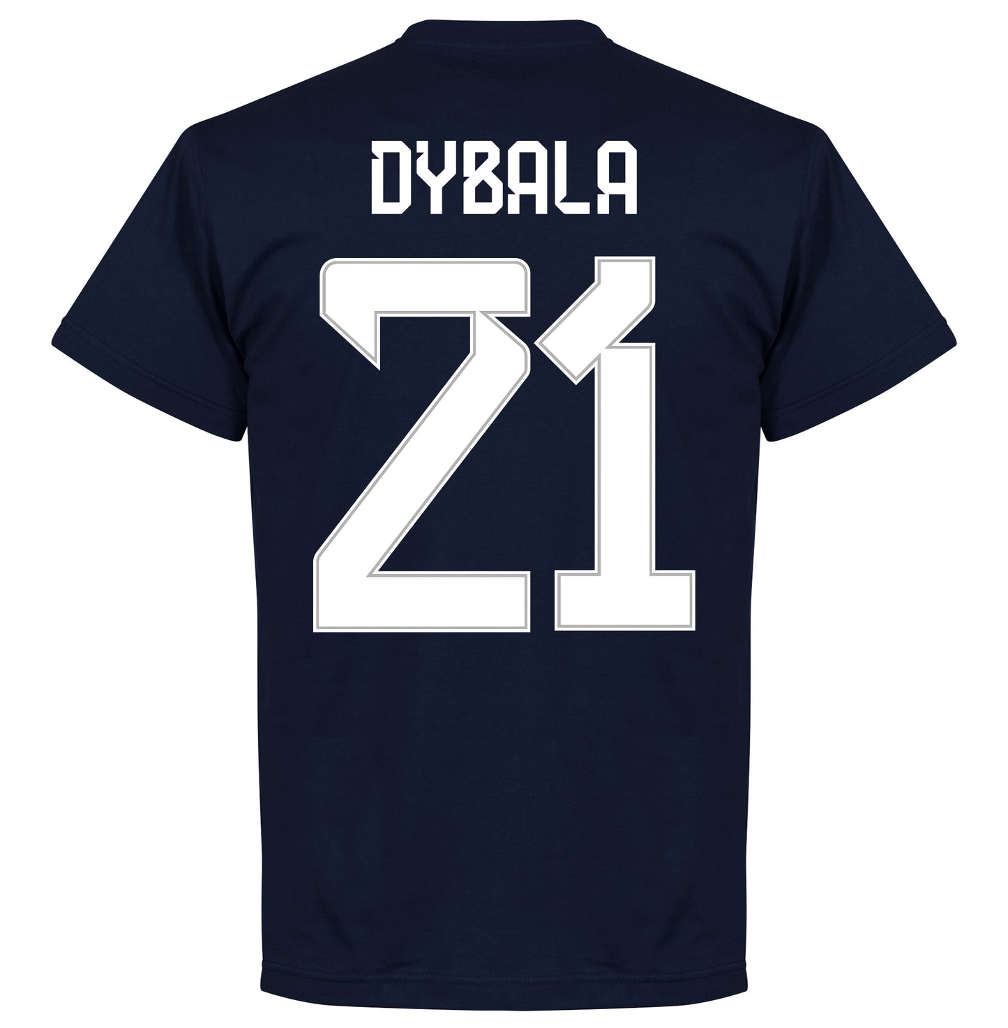Argentina Dybala 21 Team T-shirt - Navy