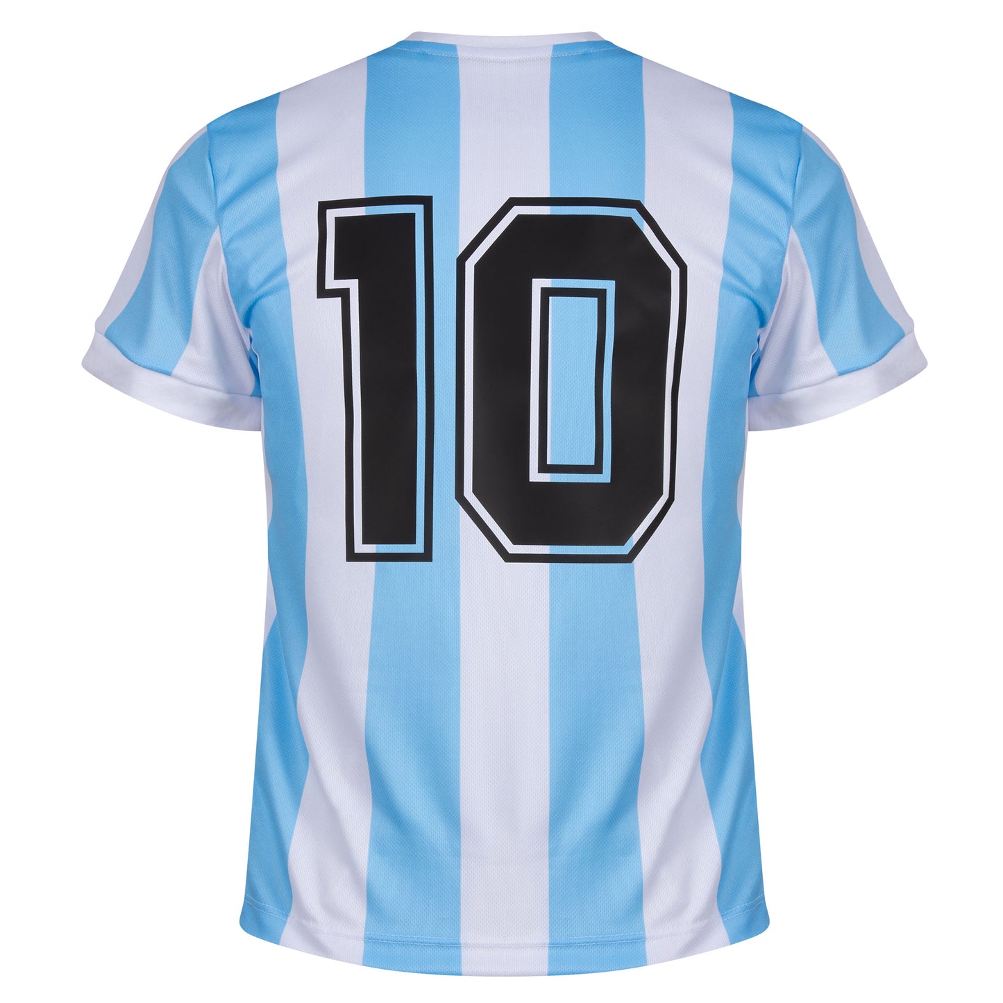 Argentina Home Retro No.10 (Maradona) KIDS Jersey 1986 (Retro Flock Printing)