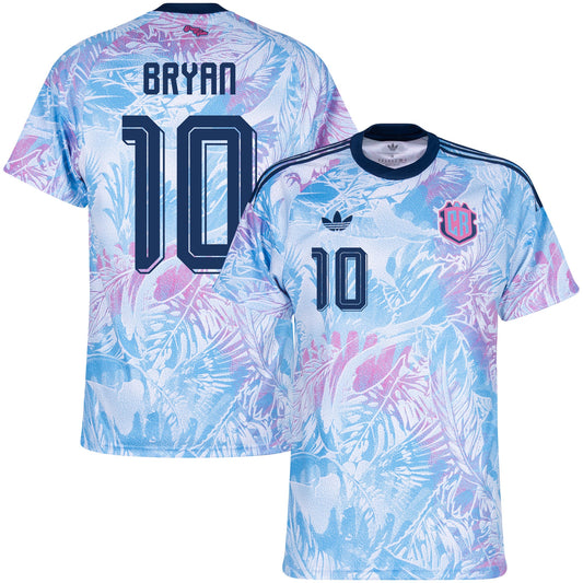adidas Costa Rica Away Bryan 10 Shirt 2026-2027 (Official Printing)