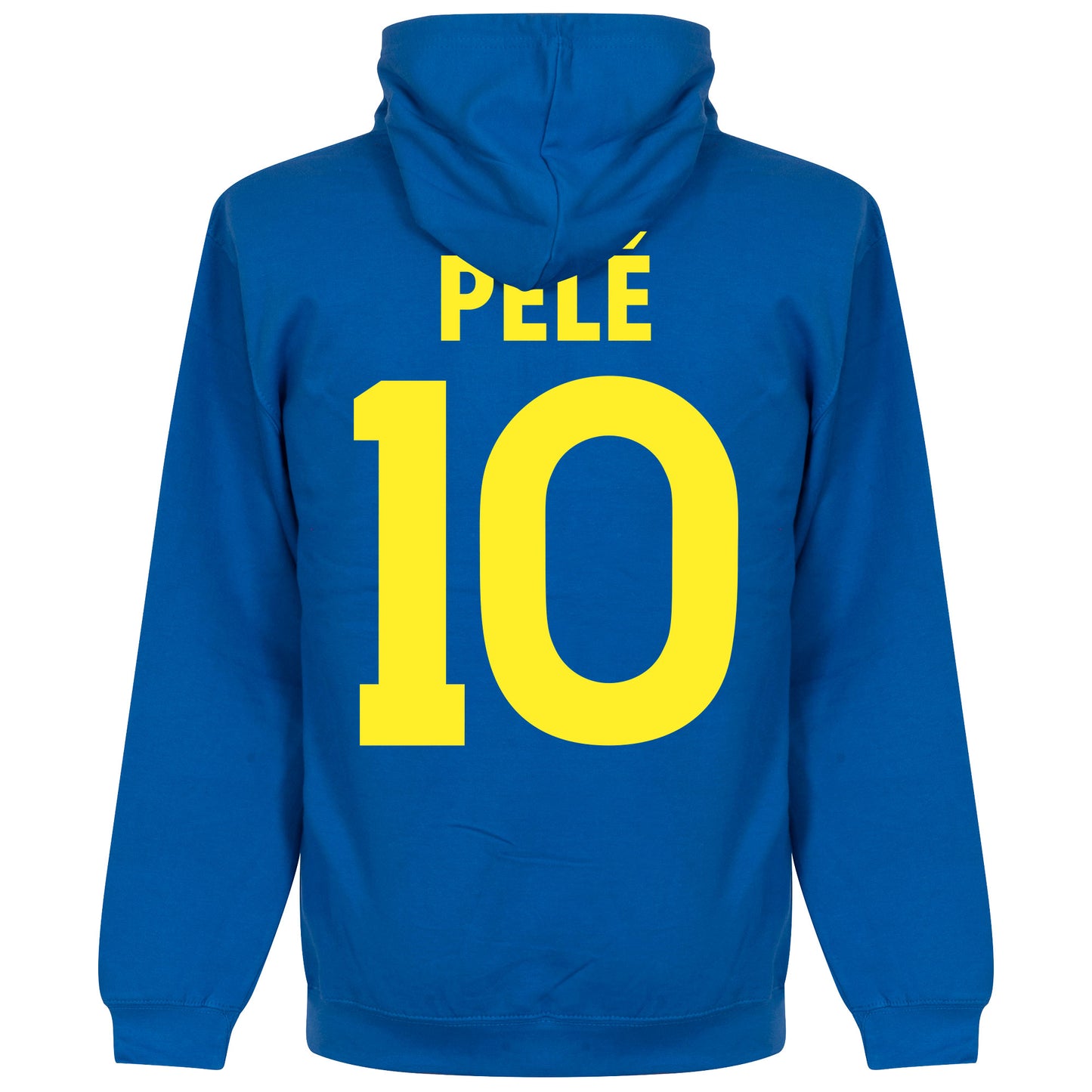 Brazil Pelé 10 Team Hoodie - Royal Blue