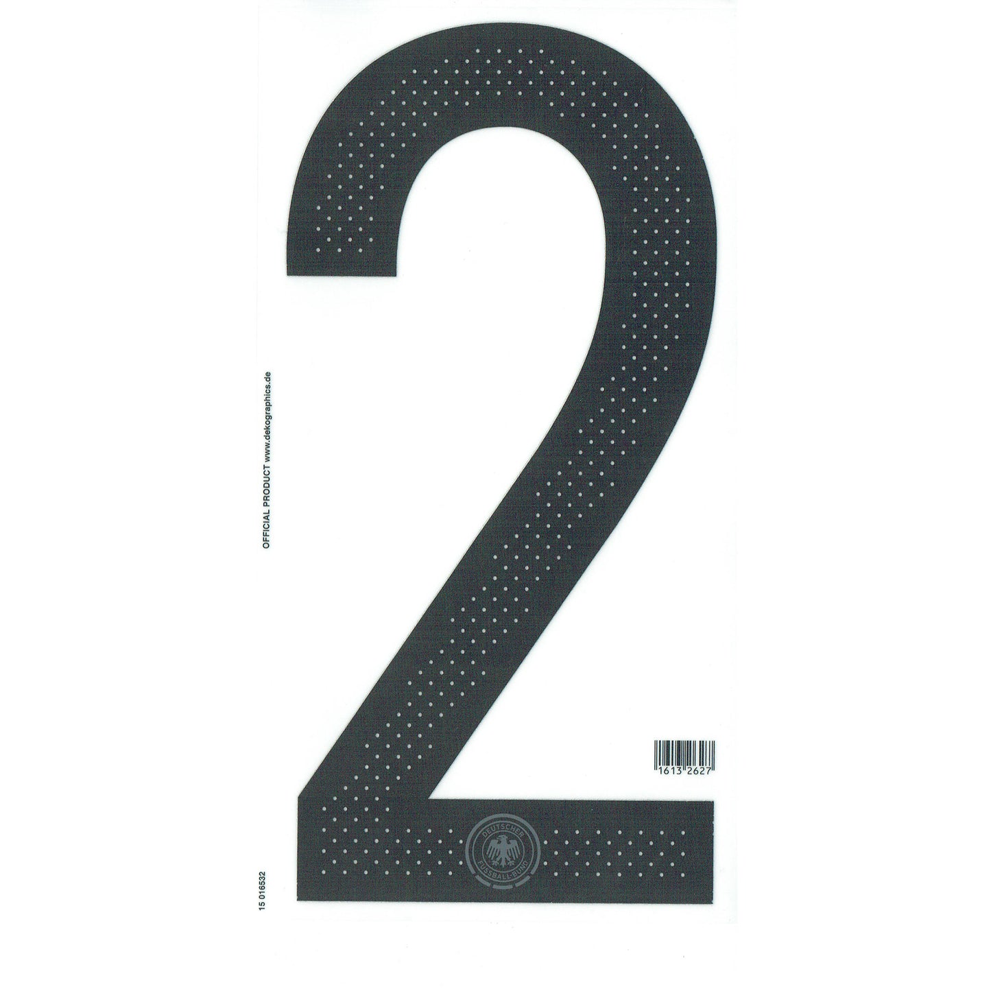 16-17 Germany Home Official Back Numbers 260mm
